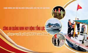Công an Quảng Ninh huy động tổng lực phục vụ Đại hội XIV của Đảng