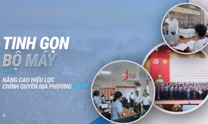 Tinh gọn bộ máy, nâng cao hiệu lực chính quyền địa phương 2 cấp