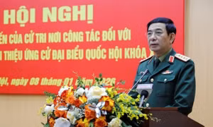 Nhất trí giới thiệu Đại tướng Phan Văn Giang ứng cử đại biểu Quốc hội khóa XVI