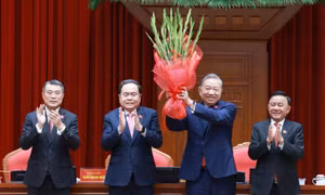 Điện, thư chúc mừng Tổng Bí thư Ban Chấp hành Trung ương Đảng Cộng sản Việt Nam khóa XIV Tô Lâm