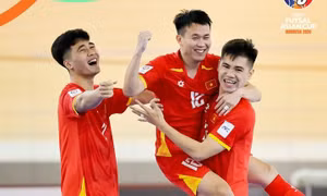 Tuyển futsal Việt Nam có chiến thắng thứ 2 liên tiếp tại giải châu Á