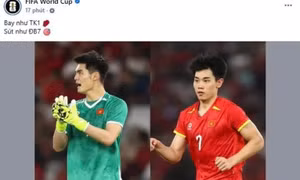 FIFA vinh danh Trung Kiên và Đình Bắc sau chiến tích lịch sử