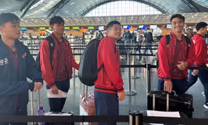 U23 Việt Nam di chuyển sang Saudi Arabia, sẵn sàng cho Vòng chung kết châu Á