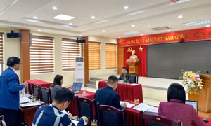 Xã Thống Nhất làm việc với các chủ đầu tư dự án chậm tiến độ