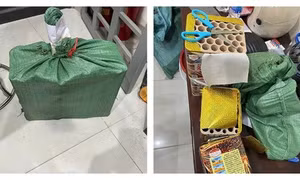 Hà Nội bắt giữ nam thanh niên vận chuyển hơn 8kg pháo nổ trái phép