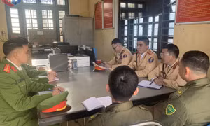 CSGT - Công an xã phối hợp đảm bảo ATGT ngay từ cơ sở