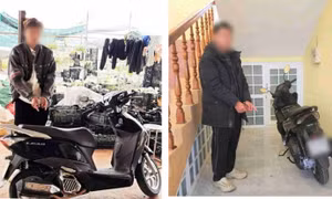 Bắt giữ 2 đối tượng trộm cắp xe máy ở Đà Lạt
