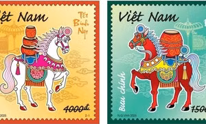Phát hành bộ tem Tết Bính Ngọ
