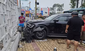 Vụ ô tô tông 5 xe máy trên đường Võ Văn Ngân: Tài xế đạp nhầm chân ga