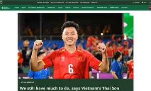 AFC ca ngợi tiền vệ Thái Sơn trước trận đấu với U23 Saudi Arabia
