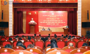 Ủy ban MTTQ tỉnh: Hội nghị lấy ý kiến cử tri nơi công tác đối với người ứng cử Đại biểu HĐND tỉnh