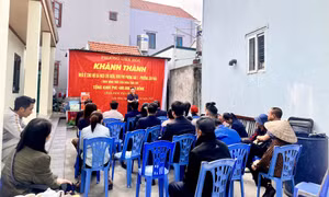 Phường Liên Hòa: Khánh thành nhà cho hộ khó khăn theo hình thức chìa khoá trao tay