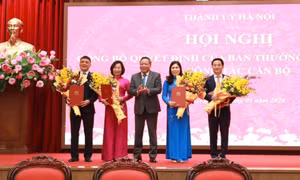 Giám đốc Sở Khoa học và Công nghệ Hà Nội được điều động sang vị trí công tác mới
