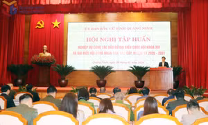 Tập huấn nghiệp vụ công tác bầu cử