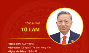 Tiểu sử Tổng Bí thư Tô Lâm