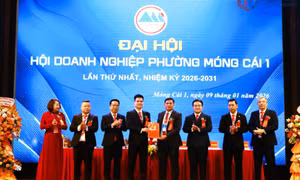 Đại hội Hội Doanh nghiệp phường Móng Cái 1 lần thứ nhất, nhiệm kỳ 2026-2031