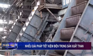 Nhiều giải pháp tiết kiệm điện trong sản xuất than