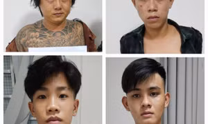 Tạm giữ 18 đối tượng thuê 4 xe ô tô mang hung khí đi đánh nhau