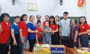 Chăm lo cho trẻ em có hoàn cảnh đặc biệt