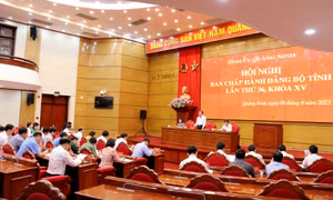 BCH Đảng bộ tỉnh cho ý kiến về danh mục dự án dự kiến khởi công mới giai đoạn 2023-2025