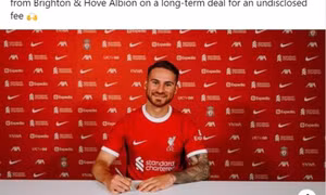 Liverpool chiêu mộ thành công nhà vô địch World Cup