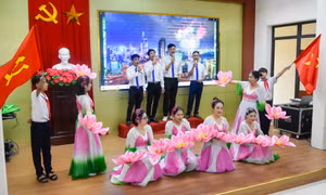 Cán bộ khu phố tâm huyết với phong trào văn hóa, văn nghệ