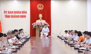 UBND tỉnh họp đánh giá công tác Xúc tiến đầu tư