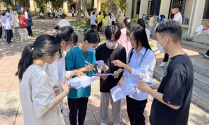 Điểm trung bình bài thi tuyển sinh vào lớp 10 cao hơn năm trước