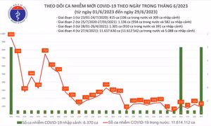 Ngày 29/6: Có 92 ca COVID-19 mới