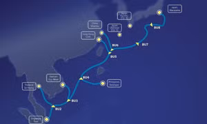 Tuyến cáp quang biển mới ADC sẽ được khai thác vào đầu năm 2024