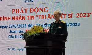 Phát động chương trình nhắn tin "Tri ân liệt sĩ”