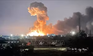 Ukraine: Nổ ở trung tâm thủ đô Kiev