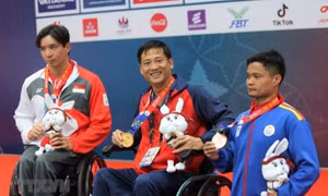 ASEAN Para Games: Việt Nam vững vàng ở vị trí thứ 3 bảng tổng sắp