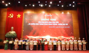 Tôn vinh 50 tập thể, cá nhân điển hình tiên tiến trong công tác phòng, chống ma túy