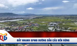 Đẩy nhanh GPMB đường dẫn cầu Bến Rừng