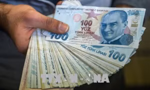 Đồng Lira của Thổ Nhĩ Kỳ tiếp tục mất giá kỷ lục