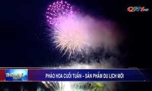 Hấp dẫn pháo hoa cuối tuần