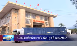 Xã Hoành Mô phát huy tiềm năng lợi thế sau sáp nhập