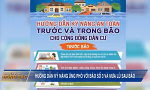 Hướng dẫn kỹ năng ứng phó với Bão số 3 và mưa lũ sau bão
