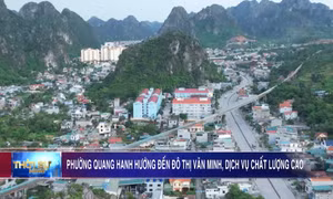 Phường Quang Hanh hướng đến đô thị văn minh, dịch vụ chất lượng cao
