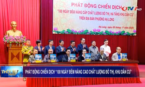 Phát động chiến dịch “100 ngày đêm nâng cao chất lượng đô thị, khu dân cư”