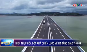 Hiện thực hóa đột phá chiến lược về hạ tầng giao thông