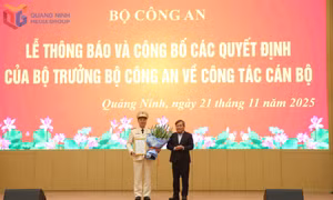 Quảng Ninh có tân Giám đốc Công an tỉnh