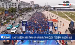 15.000 vận động viên tham gia Giải Marathon Quốc tế Di sản Hạ Long 2025