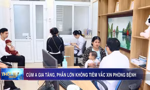 Cúm A tăng mạnh, đa số ca mắc chưa tiêm vắc xin