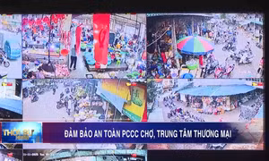 Đảm bảo an toàn PCCC chợ, trung tâm thương mại