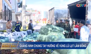 Quảng Ninh chung tay hướng về vùng lũ lụt Lâm Đồng