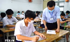 Phương án tuyển sinh lớp 10 của gần 50 tỉnh, thành đã công bố môn thi thứ 3