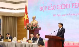 Họp báo Chính phủ thường kỳ tháng 1
