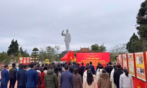 Huyện ủy Cô Tô trao tặng Huy hiệu Đảng và kết nạp Đảng viên 